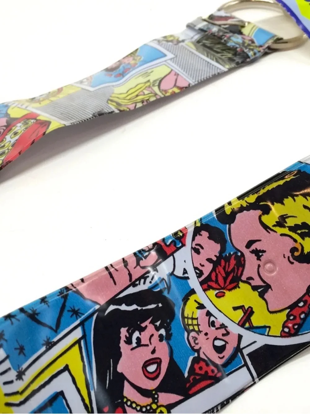 Fiorucci Infanzia Comic Strip O-Ring Belt Brand New with Tags Vintage